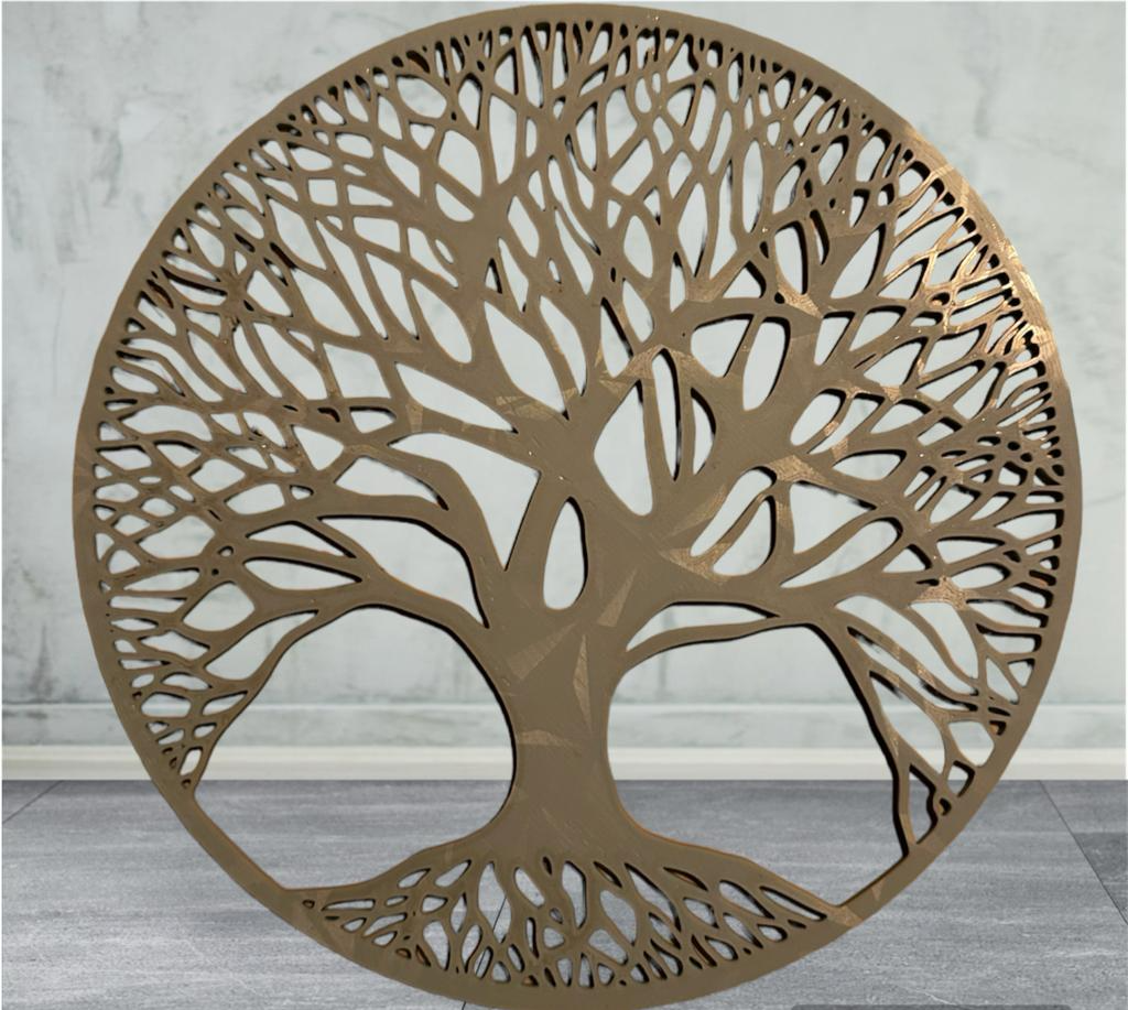 parete albero of vita by osmoart3d arte 2d arredamento design 3d bambu pla p1s veloce casa casa 2024 sottobicchiere 3D print model - Mito3D