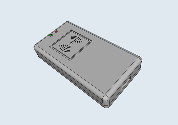 rfid door lock by dd3d prints hobby & diy electronics raspberrypi rfidreader rfiddoor 3d print model - Mito3D