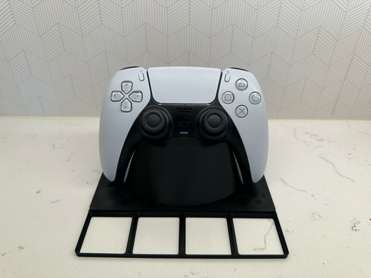 gridfinity minimalistic ps5 dualsense controller stand remixed by willchill tools organizers minamilistic grid finity 3d print model - Mito3D