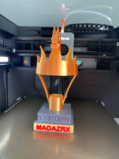 fortnite victoria corona trofeo by mrayner arte esculturas fuerte noche fortnitebattleroyal 3d print model - Mito3D