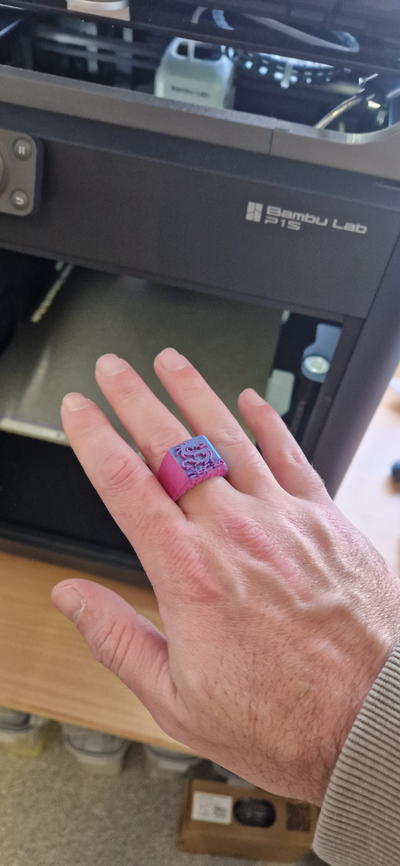 of drachen ring by e9 3d mode ringe neujahr schmuck finger zubehör deko wettbewerb bambulab p1s easyprint 2024 modern festlich party chinesisch liebe uralt feuerwerk feiern zukunft gewinner feuer 3dprint fastprint unterstützung einfach kunst 3d print model - Mito3D