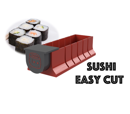 sushi fácil cortar by mikeproch casa modelos sushibike cortador criador 3d print model - Mito3D