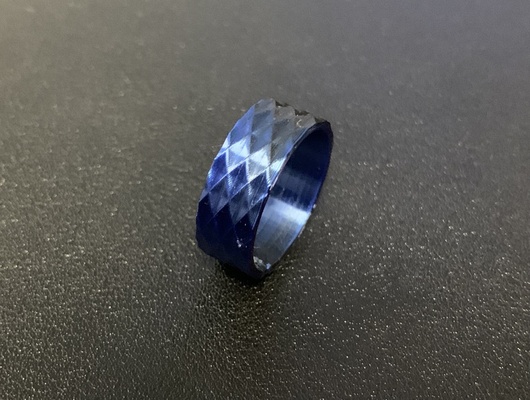 interesting ring - size 105 by bre3dlove designs fashion rings light band thingiverse shiny weddingring weddingband comfortable wedding lightweight pattern 3d print model - Mito3D