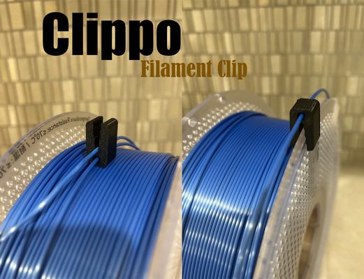 clippo ultimate filament clip by makers manifest 3d printer accessories 3d print model - Mito3D