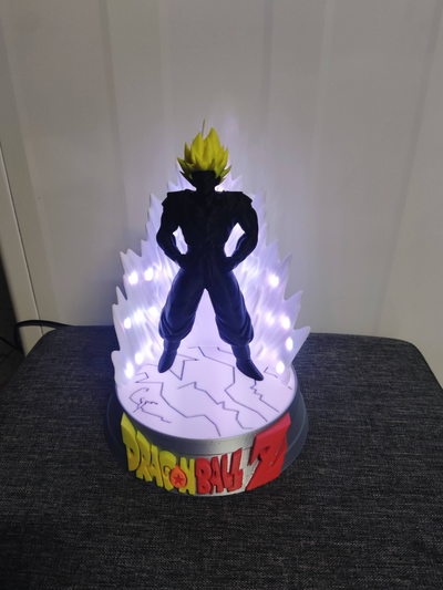 continuar pelota z goku ligero up led lámpara noche brillante aura by pumpkin20303 casa decoración dragon ball z esfera dragón súper supersayan sayan luz lámpara led almp rgbled rgblaca rgbledstrip rgb hijo vegeta niños 3d print model - Mito3D