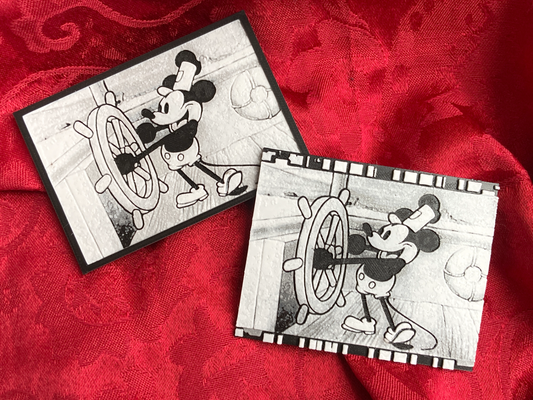 steamboat willie hueforge image by penolopybulnick generative 3d model & lithophane decor art disney mickey mickeymouse 3d print model - Mito3D