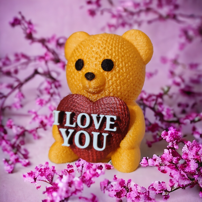 san valentino i amore orso supporto gratuito by 3djpdesigns miniature creature to regalo fidanzata me2you orsi bearlove ti amo loveyoubear giorno arredamento animale carina kawaii plushi plushie uncinetto lavorato maglia easyprint easytoprint easyprintmodel multicolore multi colore colo stampa orsacchiotto peluche simpaticoorsacchiotto cuore loveheart cuori iloveyou3000 bambino matrimonio 3d print model - Mito3D