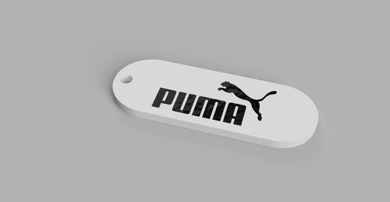 puma anahtarlık fanart by stamatis sarlis moda modeller 3d print model - Mito3D