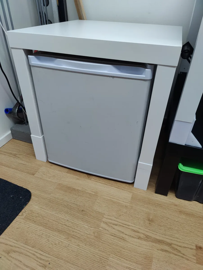 ikea lack leg extension by toftich hobby & diy ikealack raisers extenders extender 3d print model - Mito3D