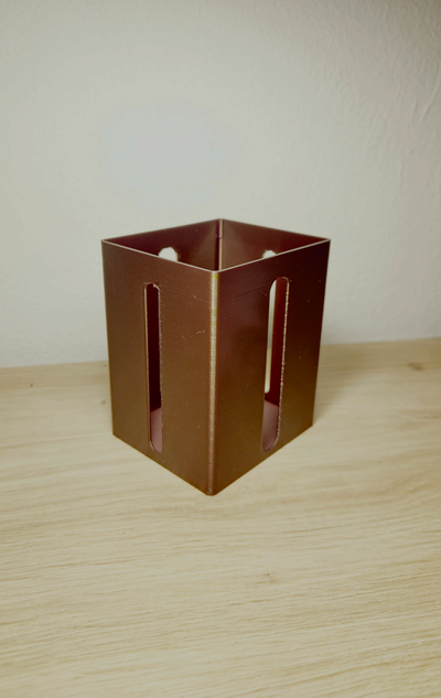 simple bin by mattemr tools trash box dry 3d print model - Mito3D