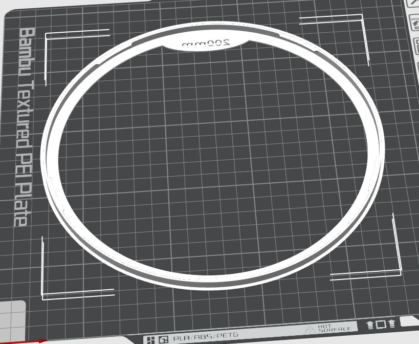 spule adapter ring karton 200mm ams spulen pappe by heiko hoffmann2000 3d drucker zubehör abonnieren filament halter unterstützung geeetech sunlu anycubic elegoo realität universal 3D print model - Mito3D