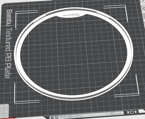 carretel adaptador anel cartão 200mm ams lavar louça f r by heiko hoffmann2000 3d impressora acessórios bamblab filamento suporte geeetech sunlu anycubic elegoo crialidade universal 3d print model - Mito3D