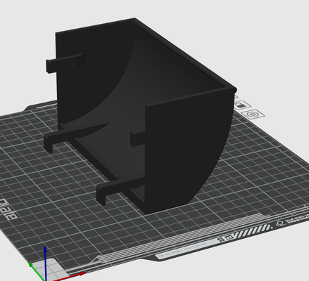 umlenkd se f r luftstromumlenkung bei venta lw45 dient dazu den abluftstrom nach oben umzulenken by bam frifra household house models 3d print model - Mito3D