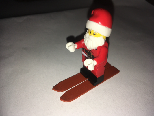 l3go ski remixed by smejch toys & games lego skis snow winter skying 3d print model - Mito3D