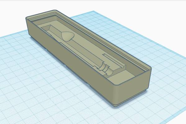 gridfinity bidone 1 x 4 2 lato parco sbavatore by h bi13 utensili organizzatori griglia finitezza 3d print model - Mito3D