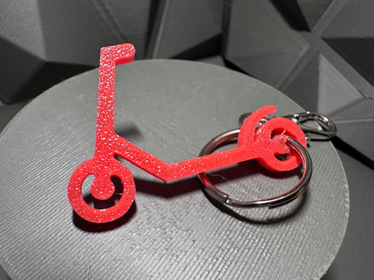 e-scooter keychain - schl sselanh nger by nxtgnprthub hobby & diy vehicles escooter schlsselanhnger schluesselanhaenger ninebot g30 g30d niu xiaomi segway 3d print model - Mito3D