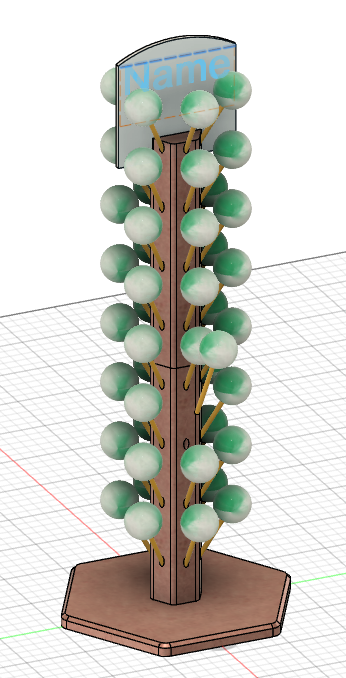 kuchen pop halter unterstützung halfter 48 fach by haushalt feierlichkeiten geburtstag geburtstag 3D print model - Mito3D