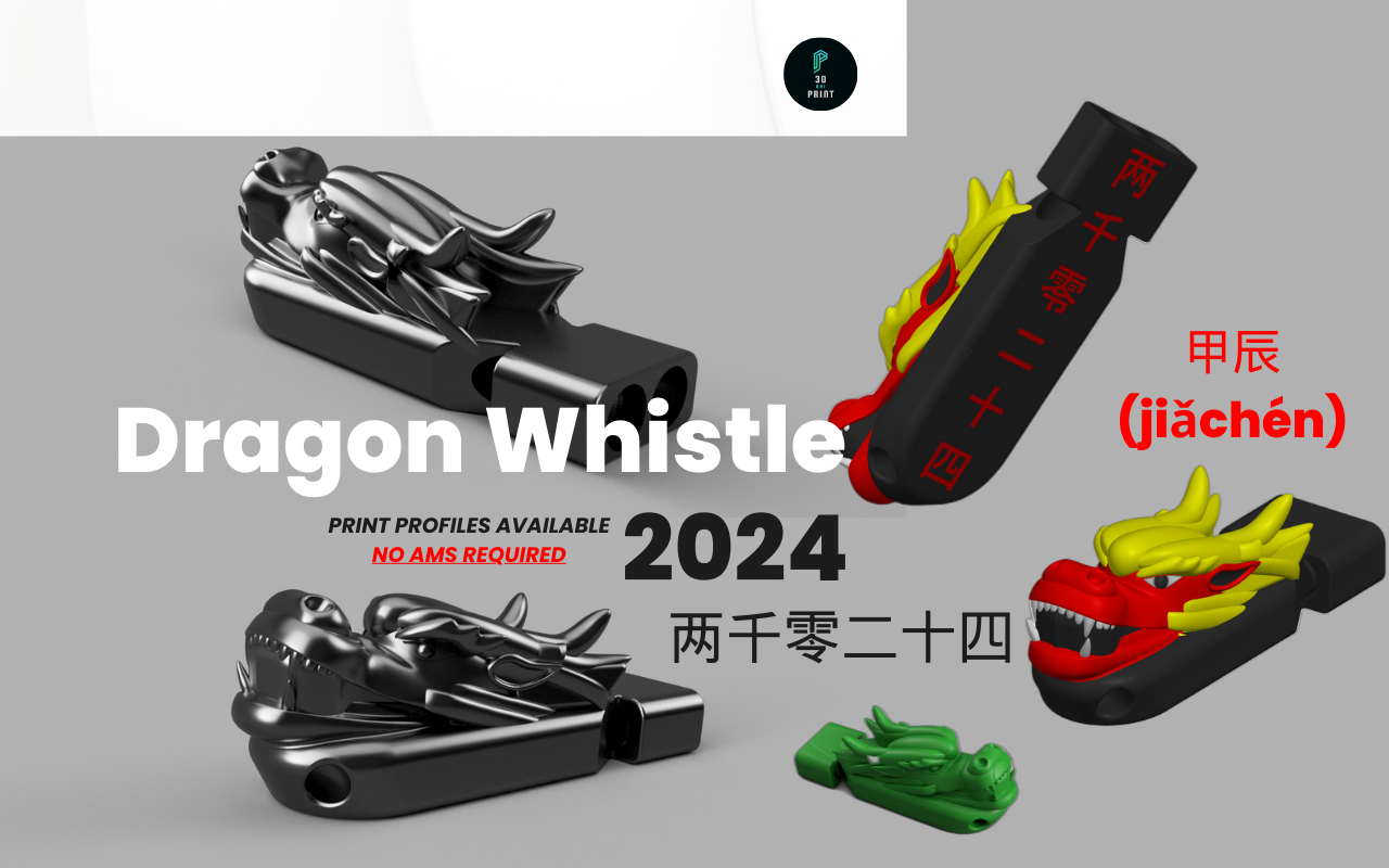 dragon whistle by 3dprint-k81 tools gadgets china drago 2024 calendar whistles 3d print printinplace easy easyprint contest winner kids toys gadget 3D print model - Mito3D