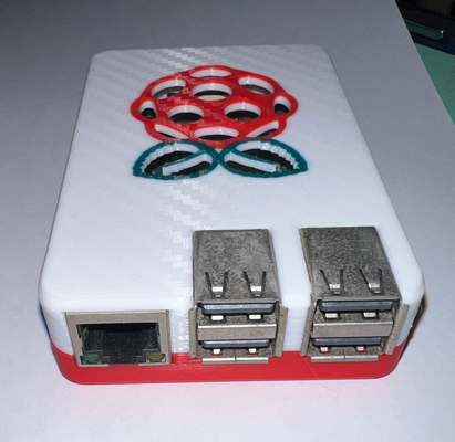 raspberry pi 3 model b+ multi-color snap fit case remixed by siam3d hobby & diy electronics model3 3d print model - Mito3D