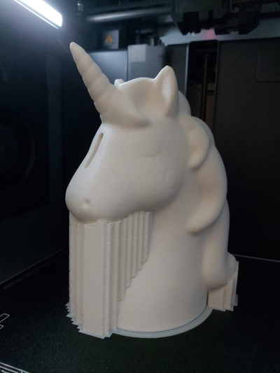 unicorno banca remixato by guzzoenrico arte modelli salvadanaio fantasia 3d print model - Mito3D