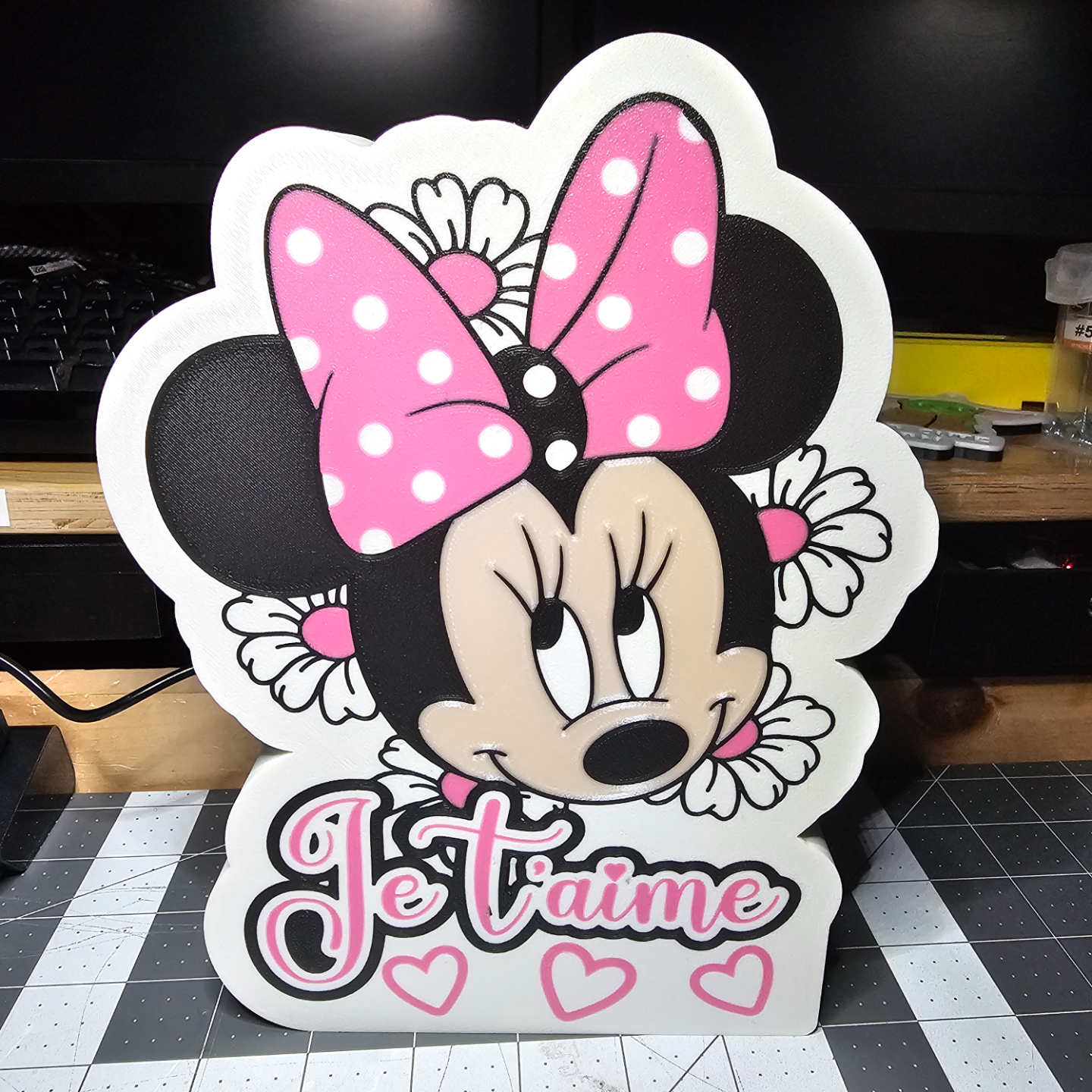 minnie fare hafif kutu by bbougie3d ev halkı dekor 3D print model - Mito3D