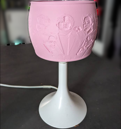 bts armée abat jour lithophane by gularsee ménage décor 3d print model - Mito3D