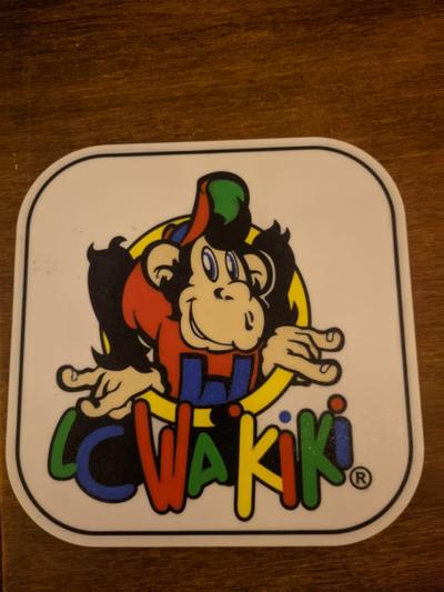 wa kiki luz caixa by david kat 3dk arte sinais logotipos jovem waikiki diversão decoração deco inquietação personalizado 3d print model - Mito3D