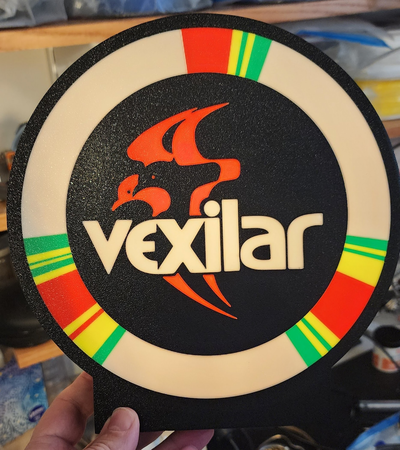 vexilar pisca caixa luz by brianstan arte sinais logotipos gelo pescaria pesca peixe localizador panela olho boi graves truta poleiro 3d print model - Mito3D