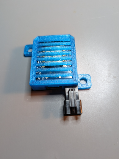 esp8266 wemos d1 mini wled durum kılıf yeniden karıştırılmış by bri0nac hobi kendin yap elektronik d1mini 3d print model - Mito3D