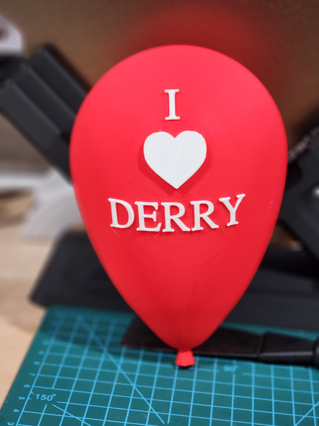 i cuore derry palloncino it by pigmytylyte oggetti scena cosplay stefano re pennywise 3D print model - Mito3D