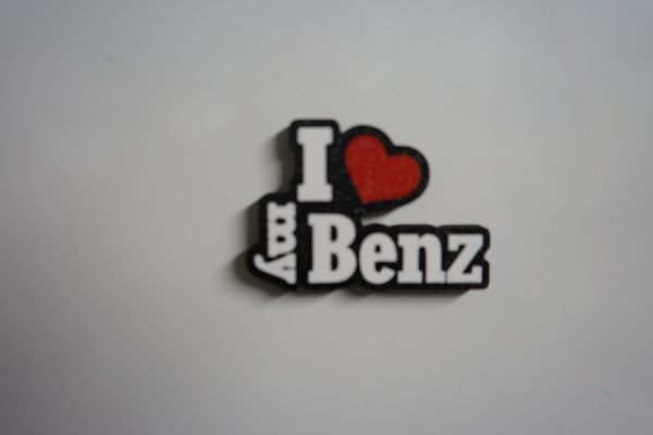 i amore my benz magnete by 3d battista stampa domestico arredamento 3d print model - Mito3D