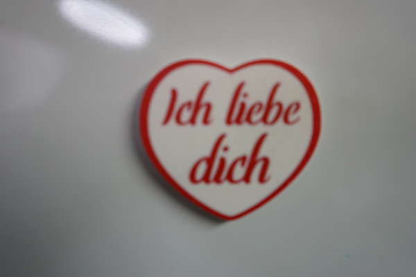 ich liebe dich magnet by 3d baptista printing household decor ichliebedich 3d print model - Mito3D