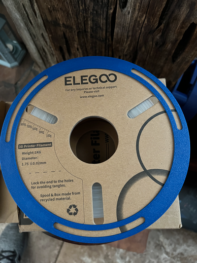 elegoo papier carton adaptateur by spanmagoo 3d imprimante accessoires bobine filament 3d print model - Mito3D