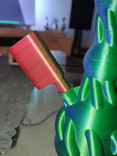 cendre receveur remixé by loisir diy bang cendrier fumée 420 cannabis 3d print model - Mito3D