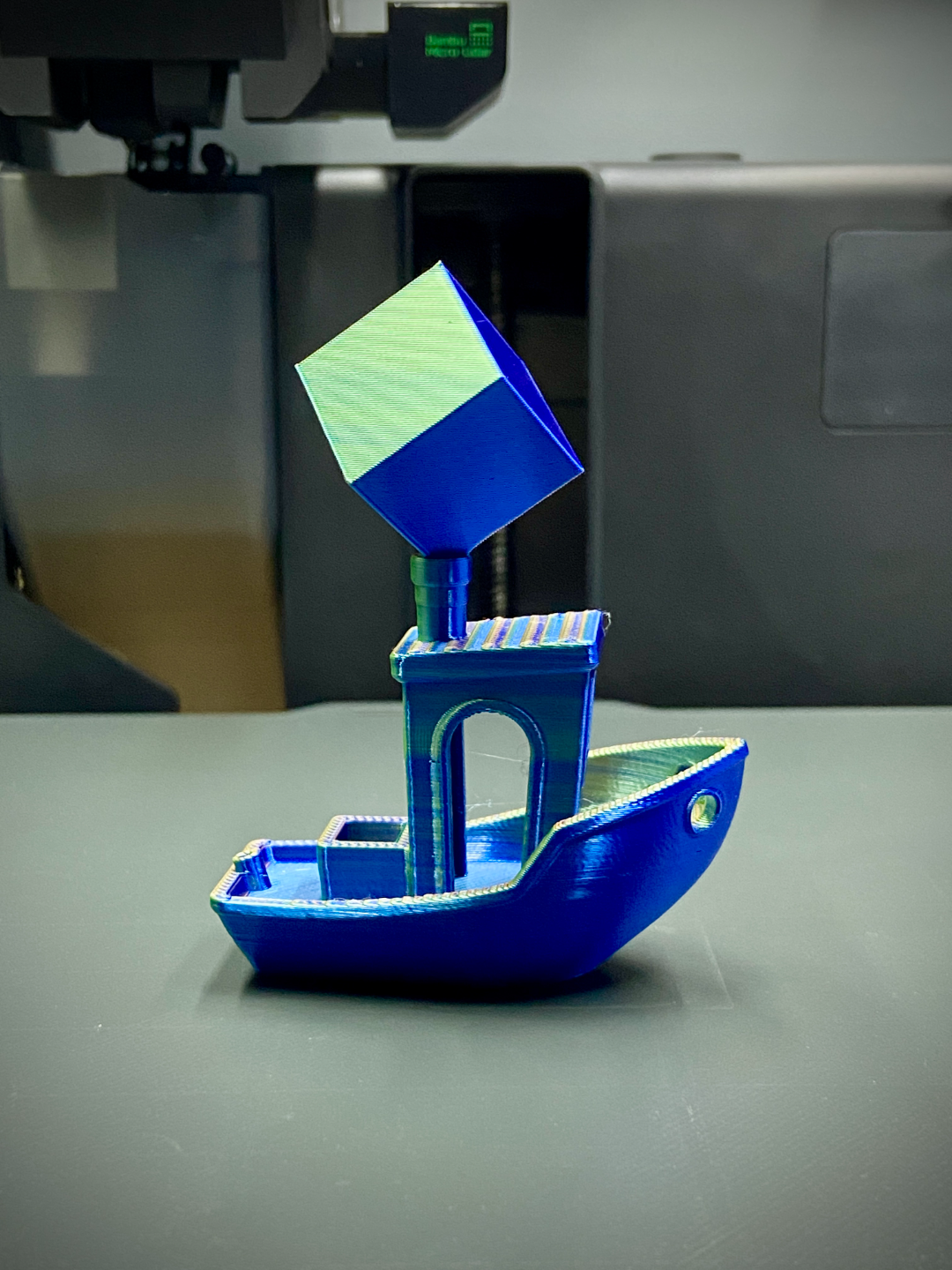 3dbenchy kal küp yeniden karıştırılmış by qjeezy 3d yazıcı ölçek modeller tezgah kalibrasyon 20mm 3D print model - Mito3D