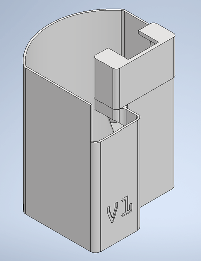 bambu a1 mini mierda cubeta 8x3mm imán rápido desconectar remezclado by rudinnovaciones 3d impresora accesorios bolso remezclar acccesories malla 3d print model - Mito3D