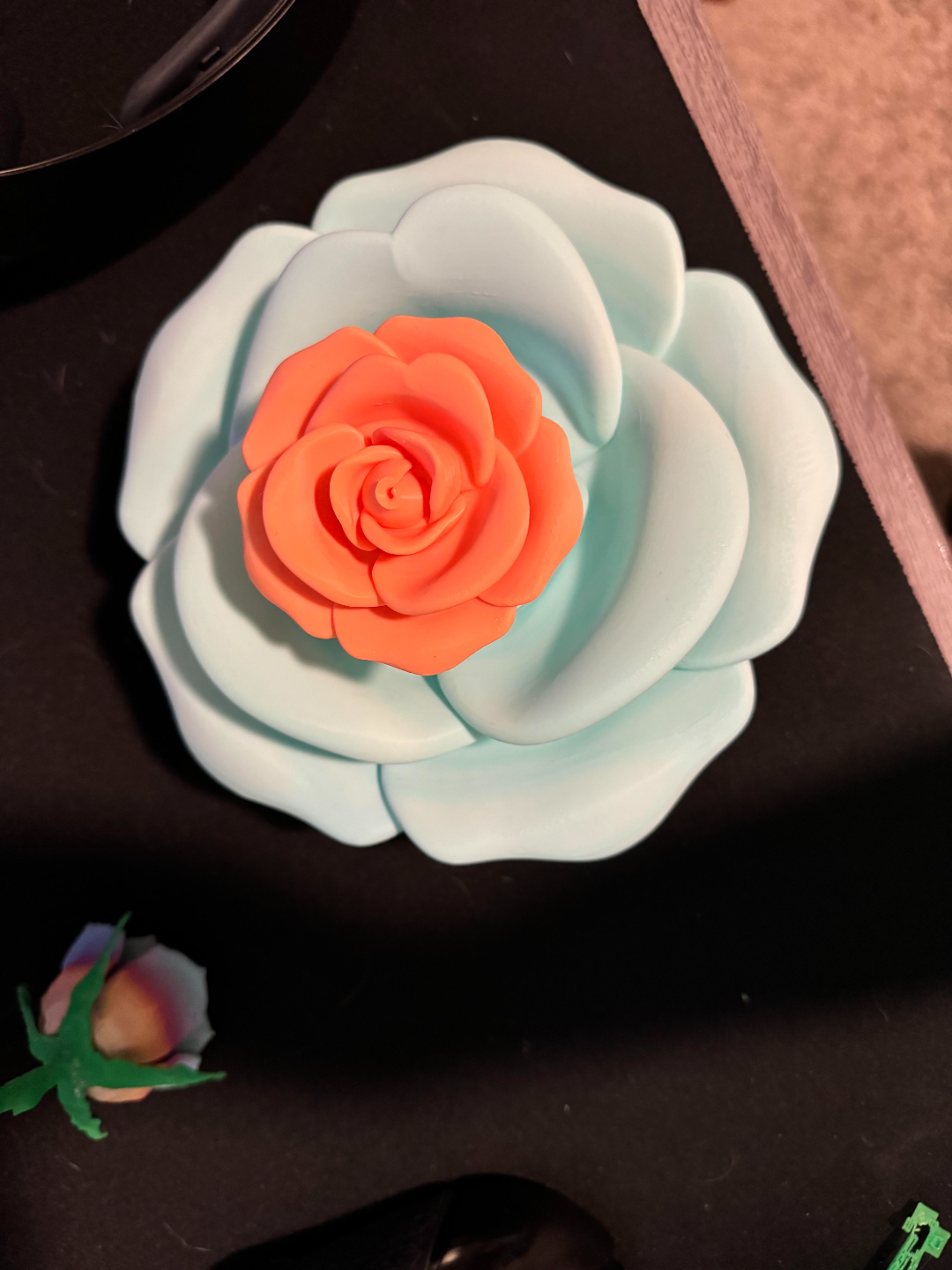 hochskaliert qualität rose mauer dekor neu gemischt by beagle bros kunst haushalt blume zuhause haus akzente 3D print model - Mito3D