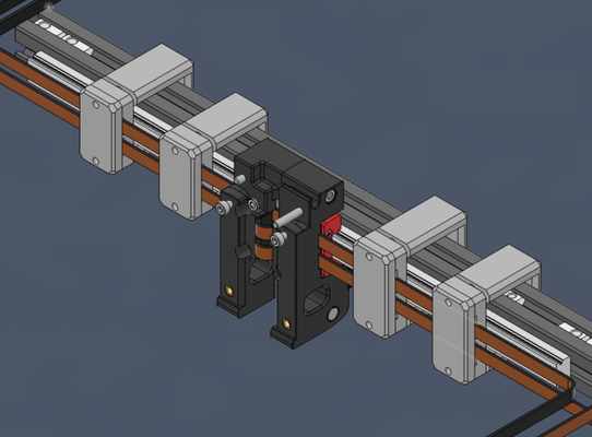 voron ab belt installation helper clamp remixed by doublet 3d printer parts 3d print model - Mito3D