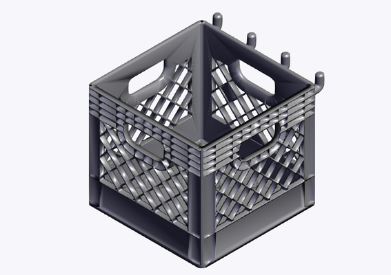 tablero leche caja organizador by justicia herramientas organizadores 3d print model - Mito3D