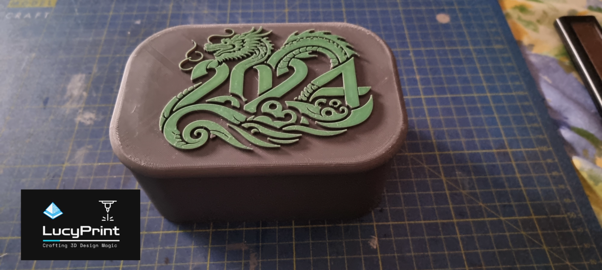 drachen schmuckschatulle by lucyprint kunst modelle verhalten kiste bedenkenahrung ring box halskette kasten 3D print model - Mito3D