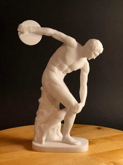 autêntico 3d discobolus réplica incorporando grego atlético domínio in precisão escultura discobolo by laboratório impressão arte esculturas grega antiga clássica prima atlética esculturaréplica artística 3dmodeling histórica herança digital beleza atemporal museuqualidade cultural corpo movimento atleta mítico fina artisticcraftsmanship museu virtual expressão detalhe escultural artesanato preservação patrimônio reavivamento artístico cultura criativa visual eterna historiccraftsmanship excelência criatividadetradição coração esculpido estátua estatueta scultura scultpure 3d print model - Mito3D