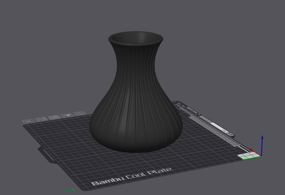 base vaso by nyrass domestico arredamento fiore pentola 3d print model - Mito3D