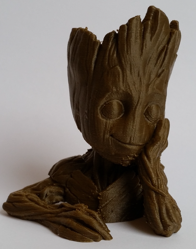 groot flor panela remixado by negão miniaturas criaturas 3d print model - Mito3D