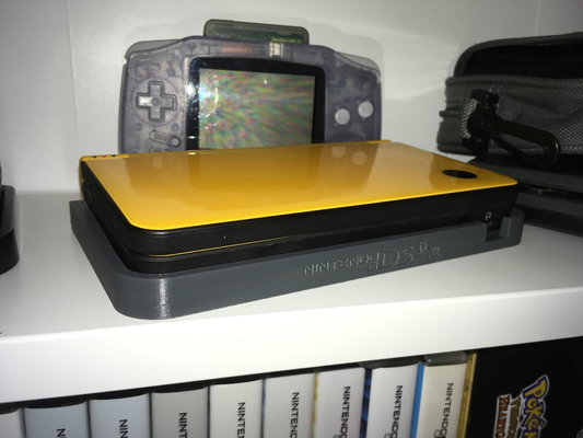 nintendo dsi xl ll cradle by wlcd toys & games nintendodsi gaming accessory 3d print model - Mito3D