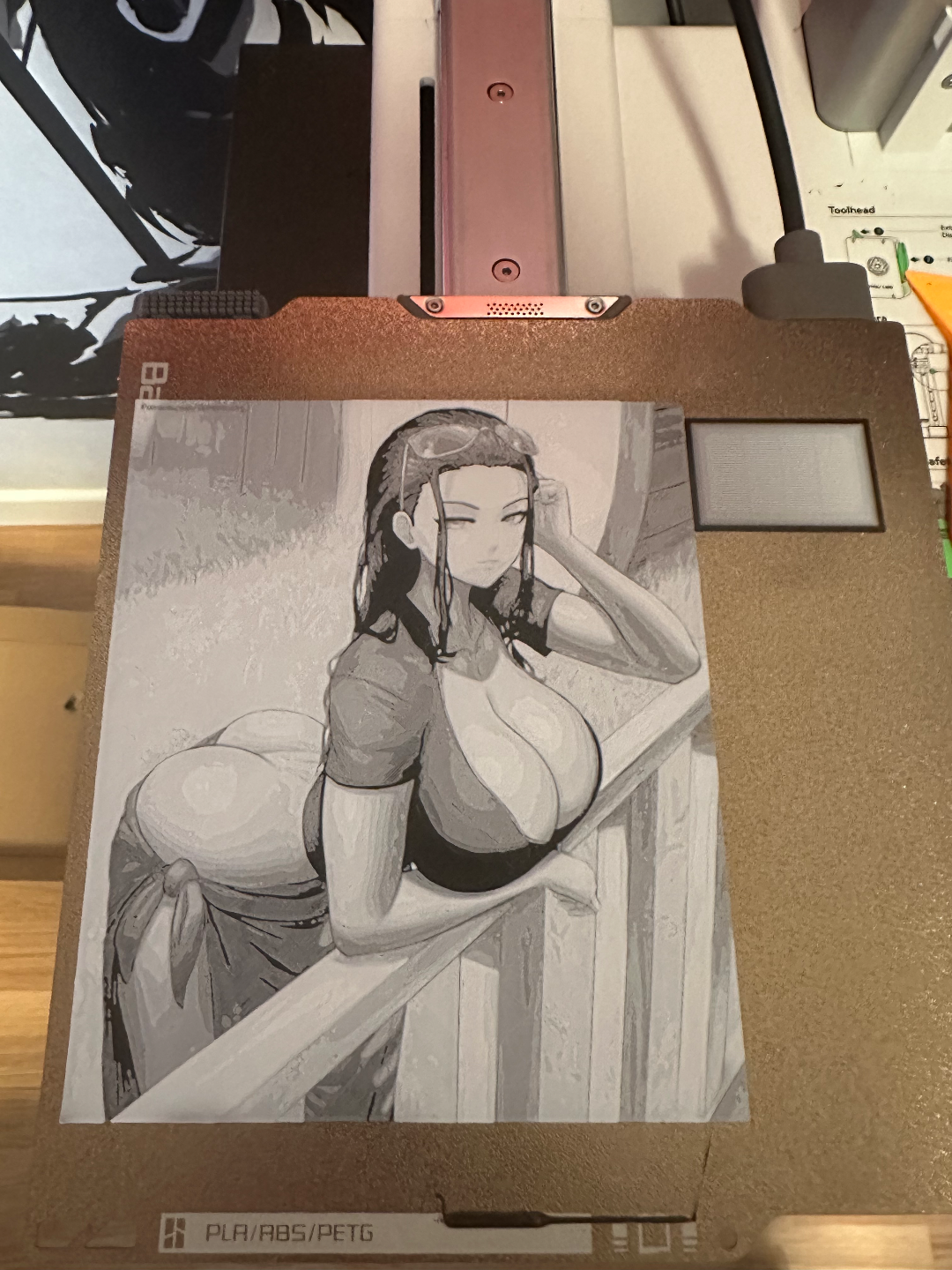 nico robin by verrücktcoco generativ 3d modell hutschmiede lithophan anime stück nfsw 3D print model - Mito3D