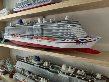 p amp cruzeiros iona 1 500 multi by ukdavewood arte modelos navio ams 3d print model - Mito3D