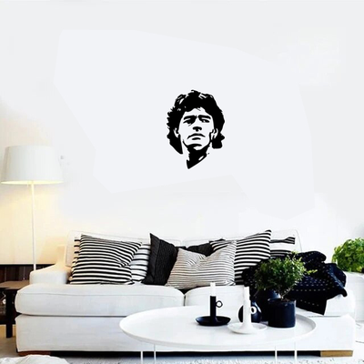 maradona decoration by anbilab art models wall 3d print model - Mito3D