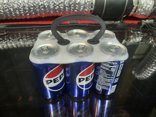 pack can holder beer or soda tpu pla petg by nbloedel household house models pop kitchen 6 3d print model - Mito3D