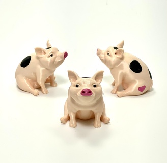 multi couleur porcin remixé by loubie3d art sculptures porc multicolore ams 3d print model - Mito3D