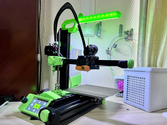 led light bar ekli to üstesinden gelmek lerdge ix by raidycv 3d yazıcı parçalar 2040extrusion 3d print model - Mito3D